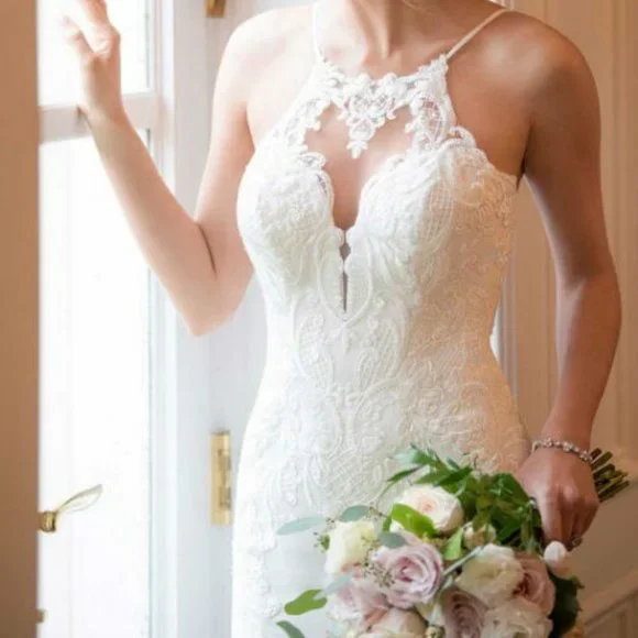 sachin and babi light blue dress Stella York Bridal 6933 Seng Couture main image 1